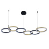 Подвесной светильник Indigo Anello 14034/A/6P Black