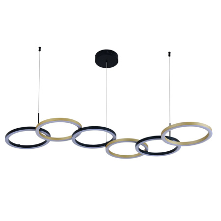 Подвесной светильник Indigo Anello 14034/A/6P Black