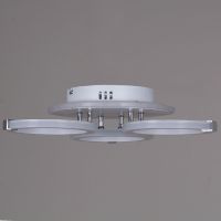 Потолочная люстра Reluce 06319-3.3-03 WH+CR (RGB)