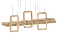 Подвесной светодиодный светильник Newport 8230 8233+1/S gold new М0066958