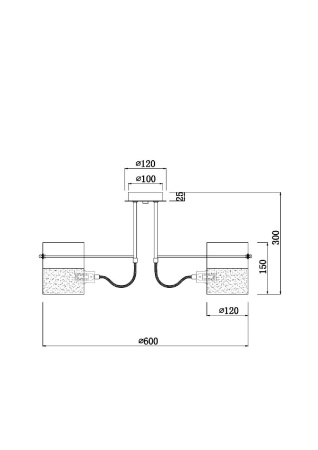 Потолочная люстра Freya Ampera FR2023PL-03CH