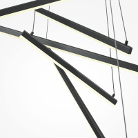 Каскадная люстра Maytoni Line MOD016PL-L96BK