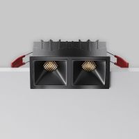Встраиваемый светильник Maytoni Alfa Led Downlight DL043-02-10W3K-SQ-B-1