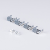 Накладной алюминиевый профиль для светодиодной ленты Elektrostandard LL-2-ALP006 серый/белый