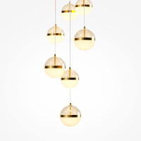 Каскадная люстра Maytoni Area MOD295PL-L120BBS3K