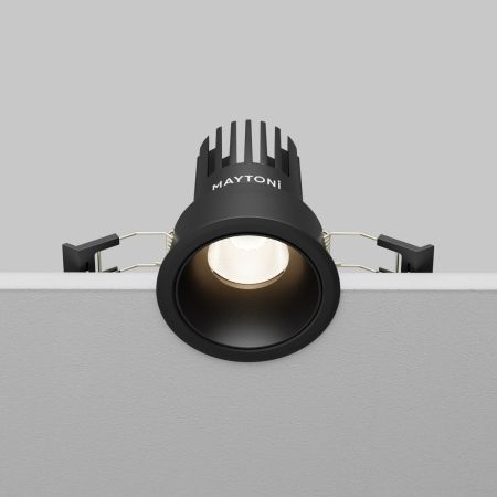Встраиваемый светильник Maytoni Dip DL115-10W-4K-B