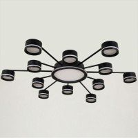 Потолочная люстра Reluce 20590-0.3-6+6+1 Black