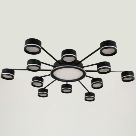 Потолочная люстра Reluce 20590-0.3-6+6+1 Black