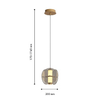 Подвесной светильник Favourite Fada 4625-1P