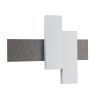 Настенный светильник Indigo Avanzato 14023/2W Silver stone V000119L