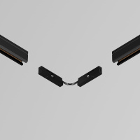 Коннектор питания угловой Maytoni Levity TRA184CPC-1B-7.5