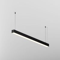 Линейный подвесной светильник Maytoni Technical 3000K 50x50 (Черный, 1 м) LL312027