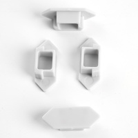 Заглушка без отверстия для профиля CAB272 (комплект 4шт) Feron САВ272 48229