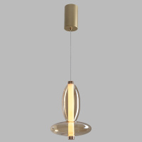 Подвесной светильник Crystal Lux QUASAR SP7W LED AMBER