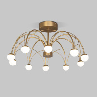 Люстра на штанге Eurosvet Ragno 90031/10 LED золото a069303