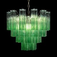 Подвесная люстра Loft IT Murano 10580/600 Clear green