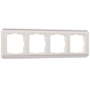 Рамка на 4 поста перламутровый WL12-Frame-04 Werkel