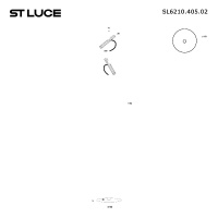 Торшер ST Luce Lilt SL6210.405.02