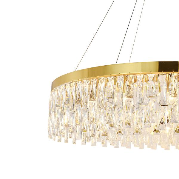Подвесная люстра Indigo Anna 12029/18P Gold V000496