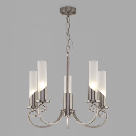 Подвесная люстра Eurosvet 60117/5 никель Smart a050018