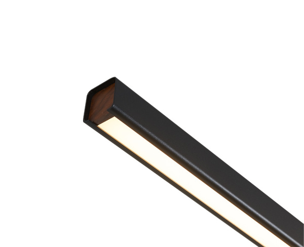 Линейный подвесной светильник Italline IT013-6021 black 3000K