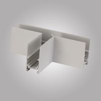 Т-образный коннектор для накладного магнитного шинопровода AM Group MAGNET AM 401 LL-20B 90° Т-образный WH