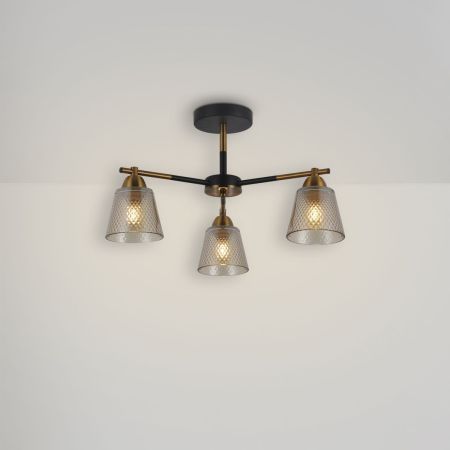 Люстра на штанге Freya Kello FR4015PL-03BBZ