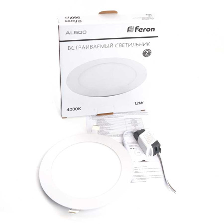 Встраиваемый светодиодный светильник Feron AL500 28504