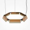 Подвесная люстра Maytoni Flat MOD296PL-L40BC3K