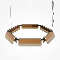 Подвесная люстра Maytoni Flat MOD296PL-L40BC3K