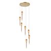 Каскадная люстра Arte Lamp Waterfall A1577SP-7GO