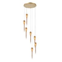 Каскадная люстра Arte Lamp Waterfall A1577SP-7GO