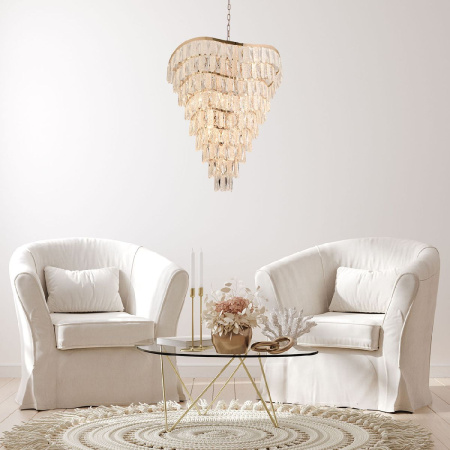 Подвесная люстра Indigo Ambra 12030/13P Gold V000395