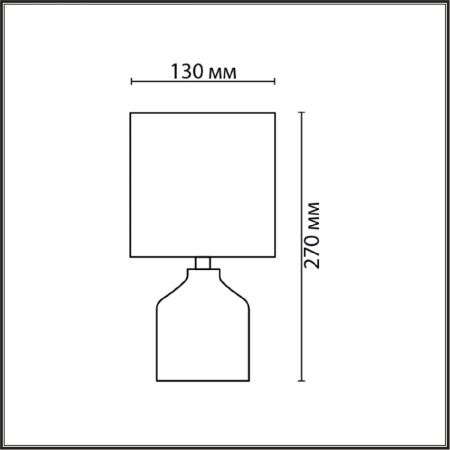 Настольная лампа Lumion County Inina 8176/1T