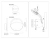 Настенный светильник Ambrella Light High Light Ceramo Modern LH53606