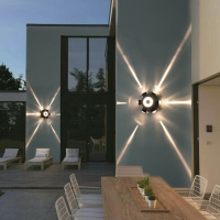 Архитектурный светильник Reluce 86973-9.2-007U LED2W+6*1W BK