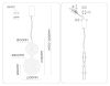 Подвесной светильник Ambrella Light High Light Crystal LH31127