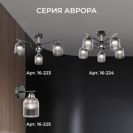 Люстра на штанге Apeyron Аврора 16-223