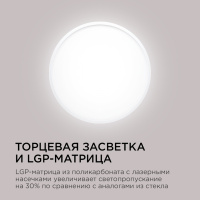 Накладной светильник Apeyron Spin 18-130