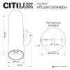 Настенный светильник Citilux Axel CL512321