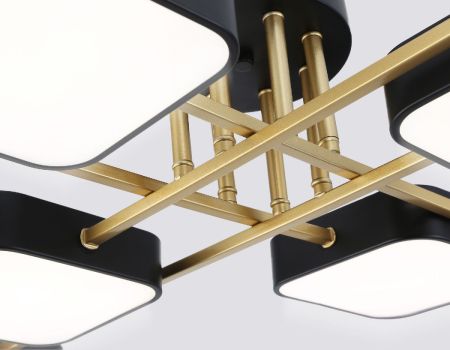 Потолочная люстра Ambrella Light Linetech Comfort FL516348
