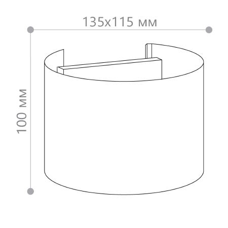 Уличный настенный светильник Feron DH013 11872