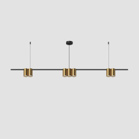 Подвесной светильник Denkirs Orbit DK4063-BK+SG