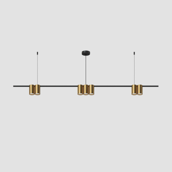 Подвесной светильник Denkirs Orbit DK4063-BK+SG