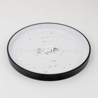 Потолочный светодиодный светильник с пультом ДУ Citilux Купер RGB Черный CL724105G1