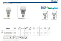 Лампа светодиодная Kanlux Garo E27 10W 2800-3200К 18630