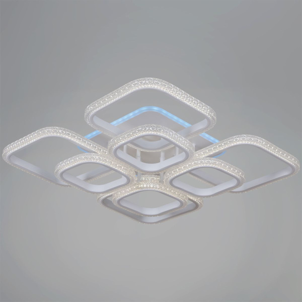 Потолочная люстра Reluce 06335-0.3-4+4B WH (RGB)