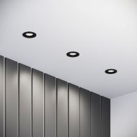 Встраиваемый светильник Elektrostandard City 25054/01 черный a067705
