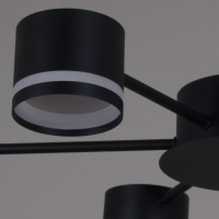 Потолочная люстра Reluce 06730-0.3-12 GX53 BK