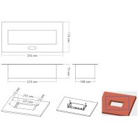 Блок розеток MX-226 (O) (2 секции и 2 USB) Mebax 00-00002606